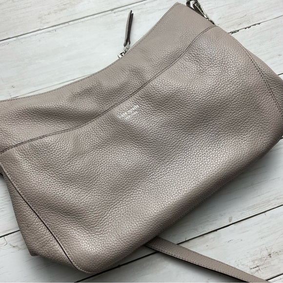 Kate Spade Taupe Leather Slouchy Shoulder and Crossbody Bag - Picture 11 of 13